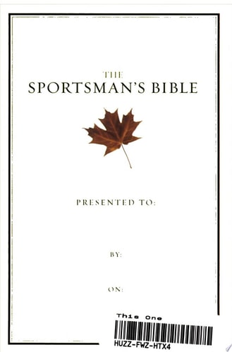 HCSB Sportsman's Bible, Camoflauge Bonded Leather