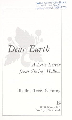 Dear Earth: A Love Letter from Spring Hollow