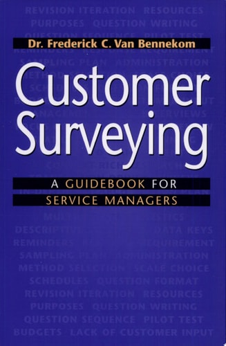 Customer Surveying: A Guidebook for Service Managers