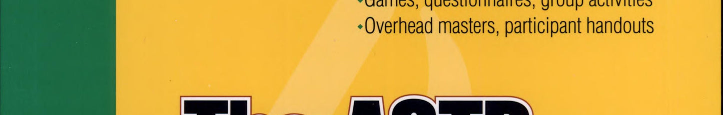 Coaching: The ASTD Trainer's Sourcebook