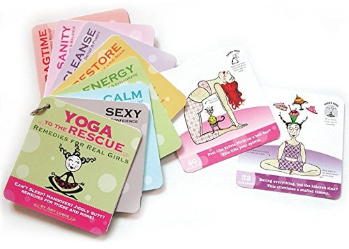 Yoga to the Rescue: Remedies for Real Girls (61 Card Deck)