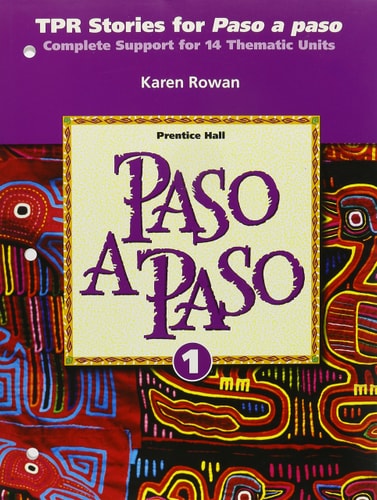 Paso a Paso 2000 T.P.R Storytelling Blackline Masters