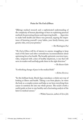 The End of Illness