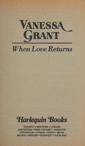 When Love Returns
