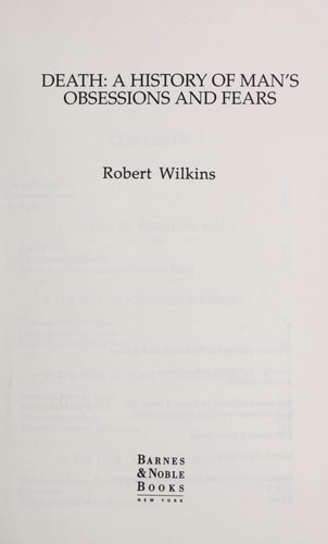 Death: A history of man's obsessions and fears