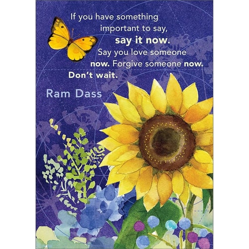 Plant Kindness Gather Love - Greeting Card Pack of 6 with Envelopes