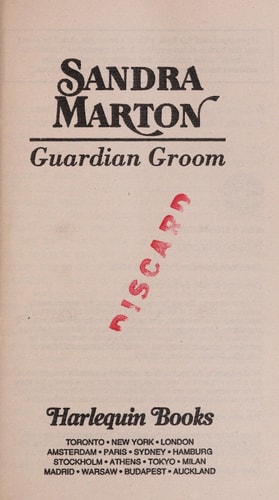 Guardian Groom (Landon's Legacy) (Harlequin Presents, No 1813)