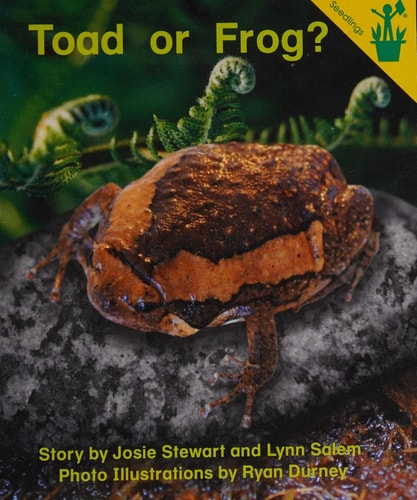 Early Reader: Toad or Frog?