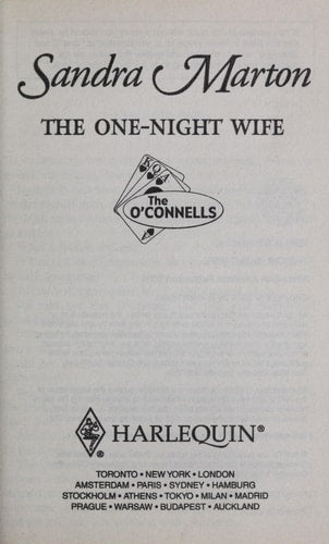 THE ONE-NIGHT WIFE