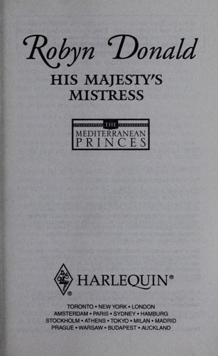 His Majesty's Mistress