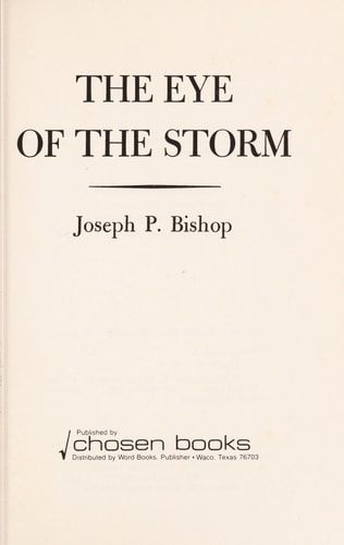 The eye of the storm