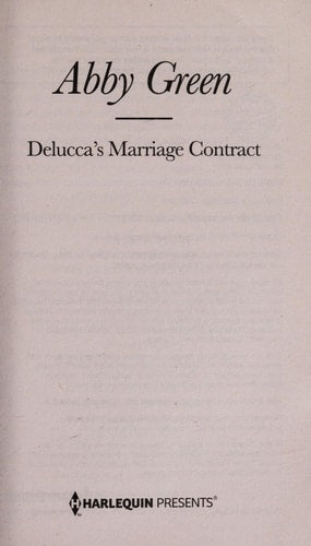 Delucca's Marriage Contract (The Chatsfield)