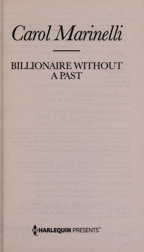 Billionaire Without a Past (Irresistible Russian Tycoons)
