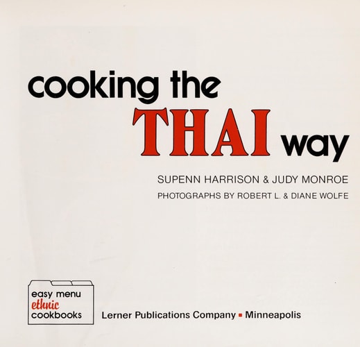 Cooking the Thai Way (Easy Menu Ethnic Cookbooks)