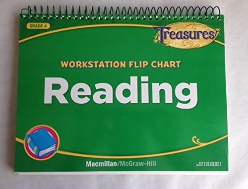 Treasures. Workstation Flip Chart: Reading - Grade 4