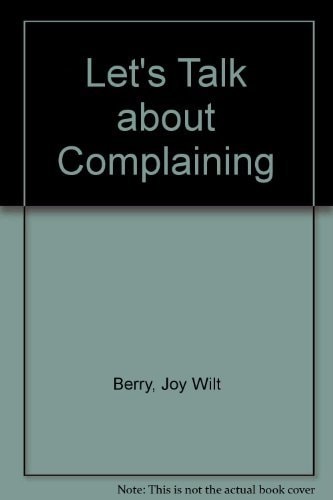 Complaining (Let's Talk About Series)