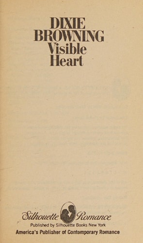 Visible Heart (Silhouette Romances #275)