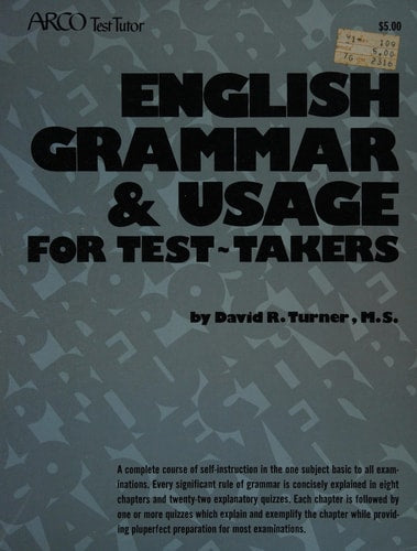 English Grammar and Usage for Test-Takers: The Complete Study Guide for Scoring High