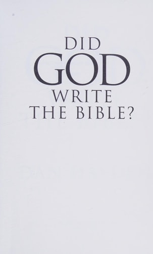 Did God Write The Bible?