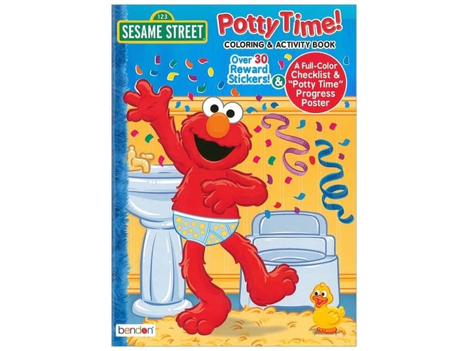 Sesame Street Potty Time! Coloring & Activity Book