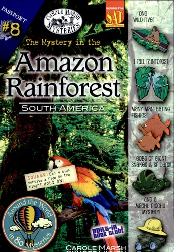 The Mystery in the Amazon Rainforest: South America (Around the World in 80 Mysteries (Paperback))