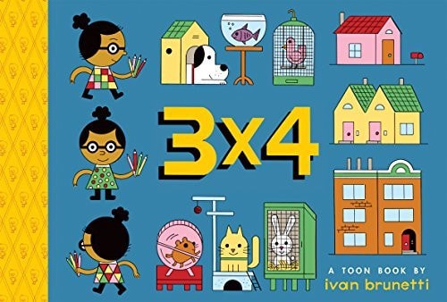 3x4: TOON Level 1 (TOON Books)