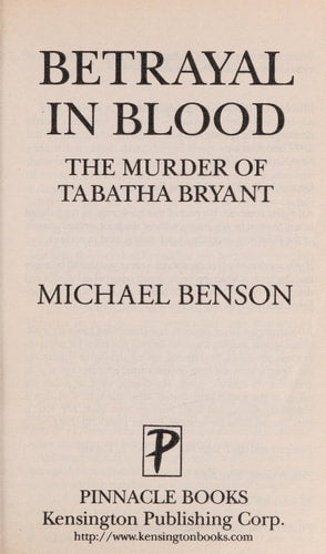 Betrayal in Blood: The Murder of Tabatha Bryant