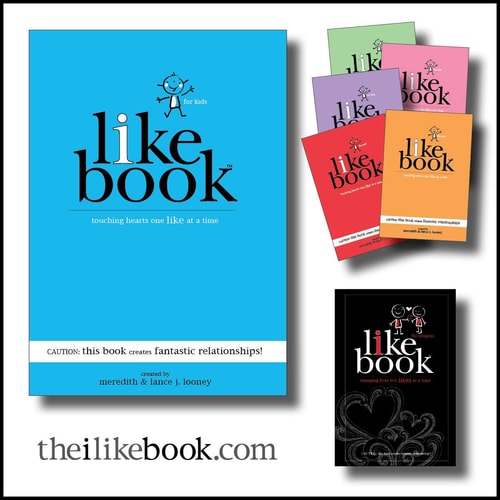 the i LIKE book-for kids (Blue)