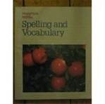 Houghton Mifflin Spelling and Vocabulary: Level 2