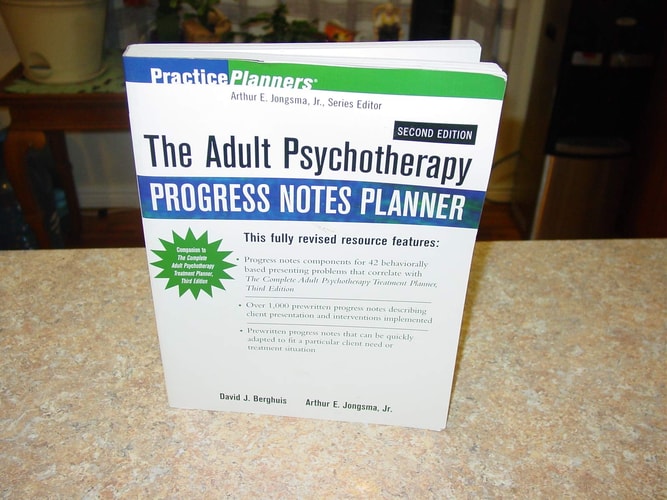 The Adult Psychotherapy Progress Notes Planner