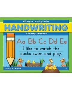 Writing for Learning Series: Manuscript Enrichment, Grade 1