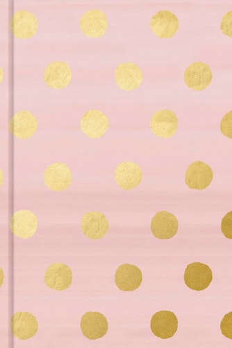 Pink with Gold Dots, Journal