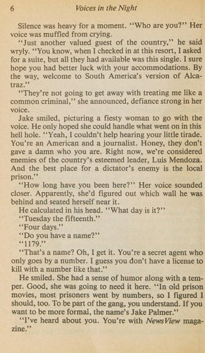 Voices In The Night (American Romance)
