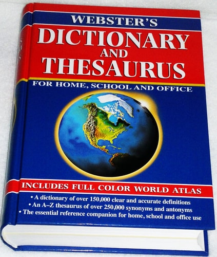Webster's Dictionary and Thesaurus 2002 Edition
