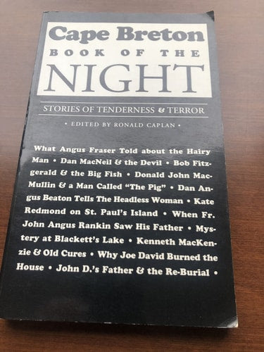 Cape Breton book of the night: Stories of tenderness & terror