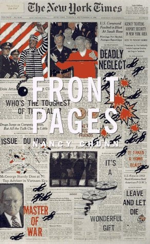 Front Pages (an exhibition catalogue)