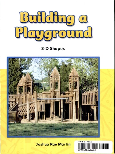 Teacher Created Materials - Mathematics Readers: Building a Playground - Grade 2 - Guided Reading Level K