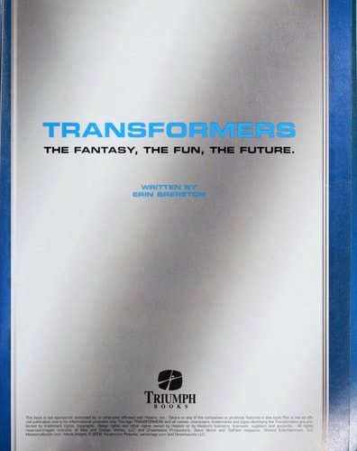Transformers: The Fantasy, the Fun, the Future