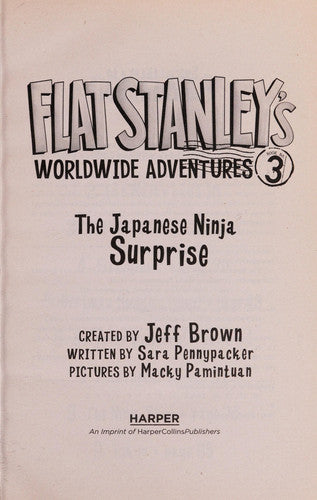 Flat Stanley's Worldwide Adventures #3: The Japanese Ninja Surprise