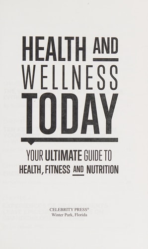 Health And Wellness Today