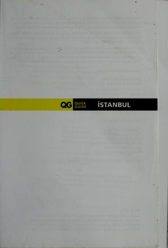 Quick Guide Istanbul (New 2013 Edition)