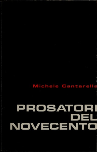 Prosatori Del Novecento (Italian Edition)