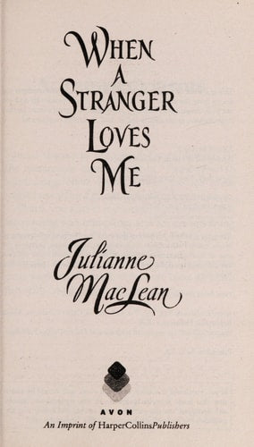 When a Stranger Loves Me: Pembroke Palace Series, Book Three (The Pembroke Palace Series)