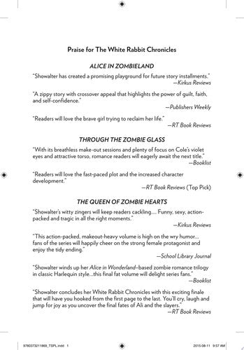 The Queen of Zombie Hearts (The White Rabbit Chronicles, 3)