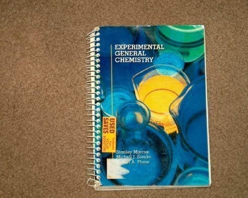 Experimental General Chemistry