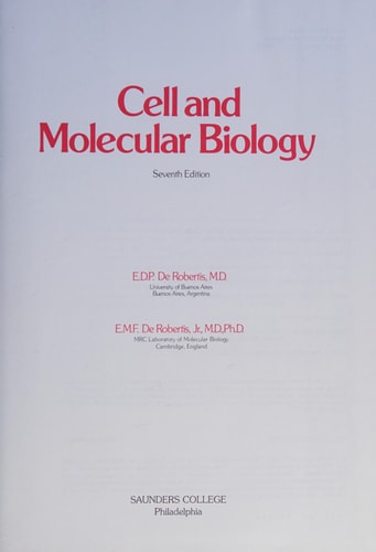 Cell and Molecular Biology