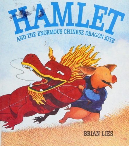 Hamlet and the Enormous Chinese Dragon Kite