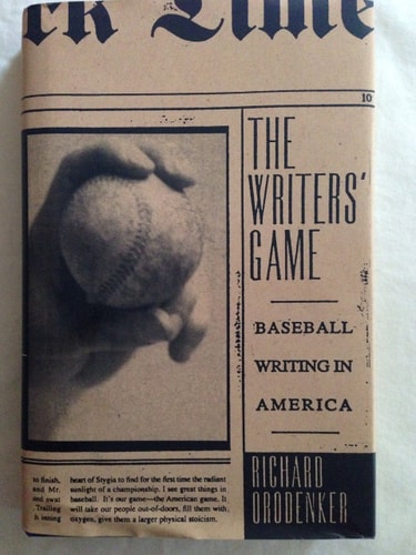 The Writer's Game (United States Authors Series)