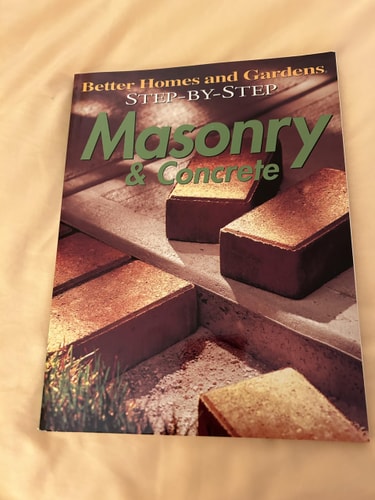 Step-by-Step Masonry & Concrete ("Better Homes & Gardens": Step by Step)