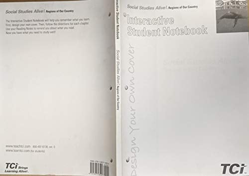 Social Studies Alive. Interactive Student Notebook. Regions of Our Country.